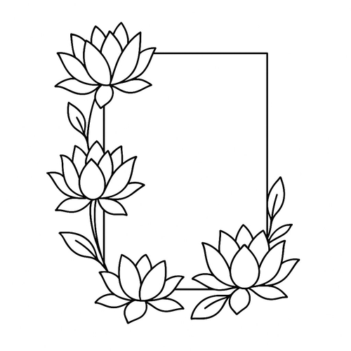 Khung hoa tô màu cho bé đẹp nhất 2025