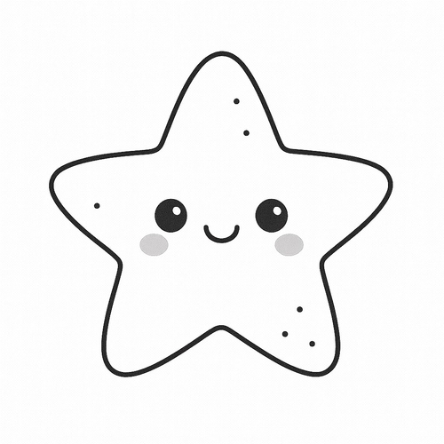 Tranh tô màu sao biển cho bé đẹp và sáng tạo nhất 2025