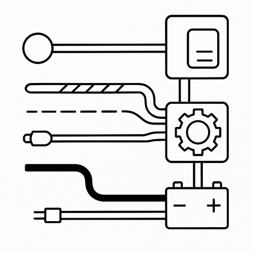 Quy ước màu dây điện ô tô cho bé học tập sáng tạo 2025