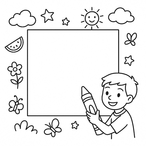 Tranh tô màu lớp 2 cho bé sáng tạo học tập 2025