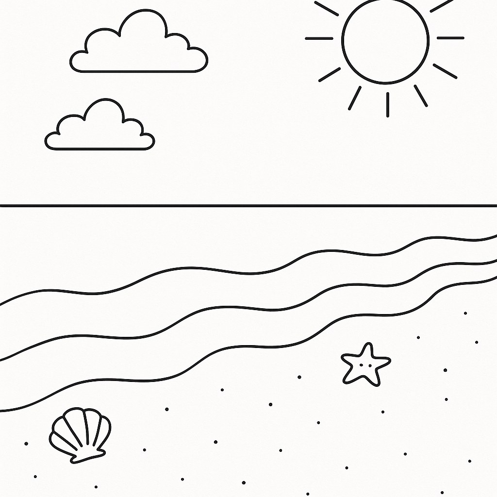 Bãi biển nắng vàng