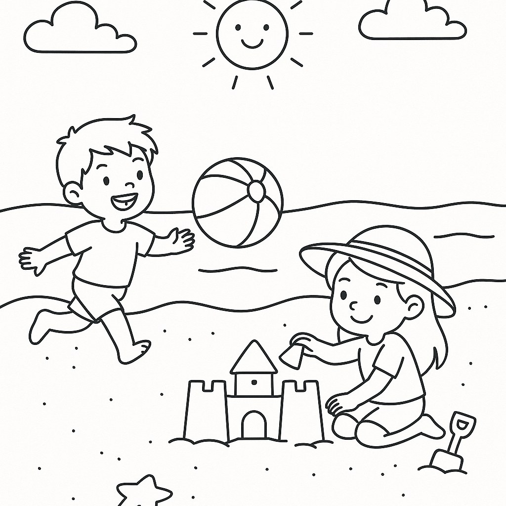 Bãi biển vui chơi