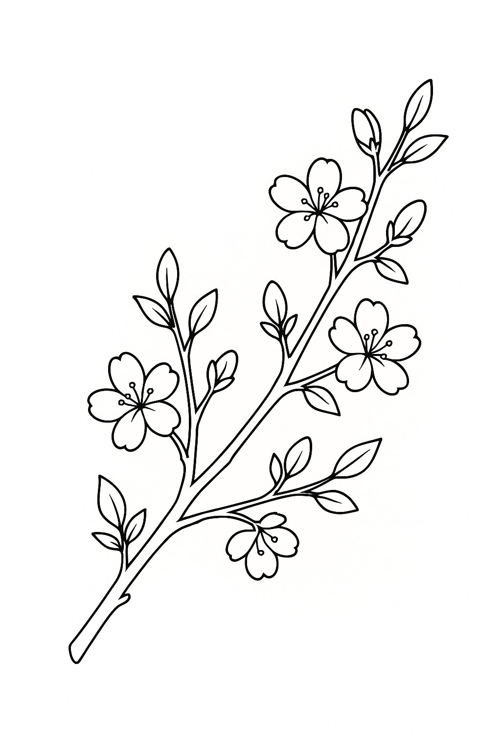 Cành cây mùa xuân