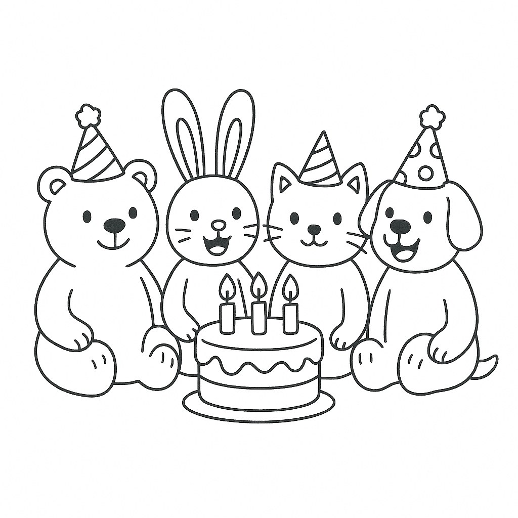 Động vật mừng sinh nhật