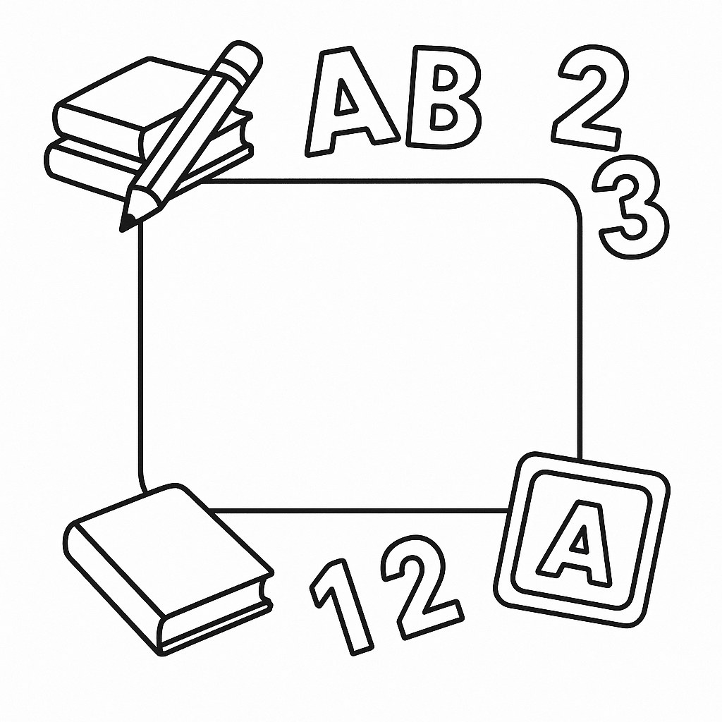 Khung học tập vui nhộn