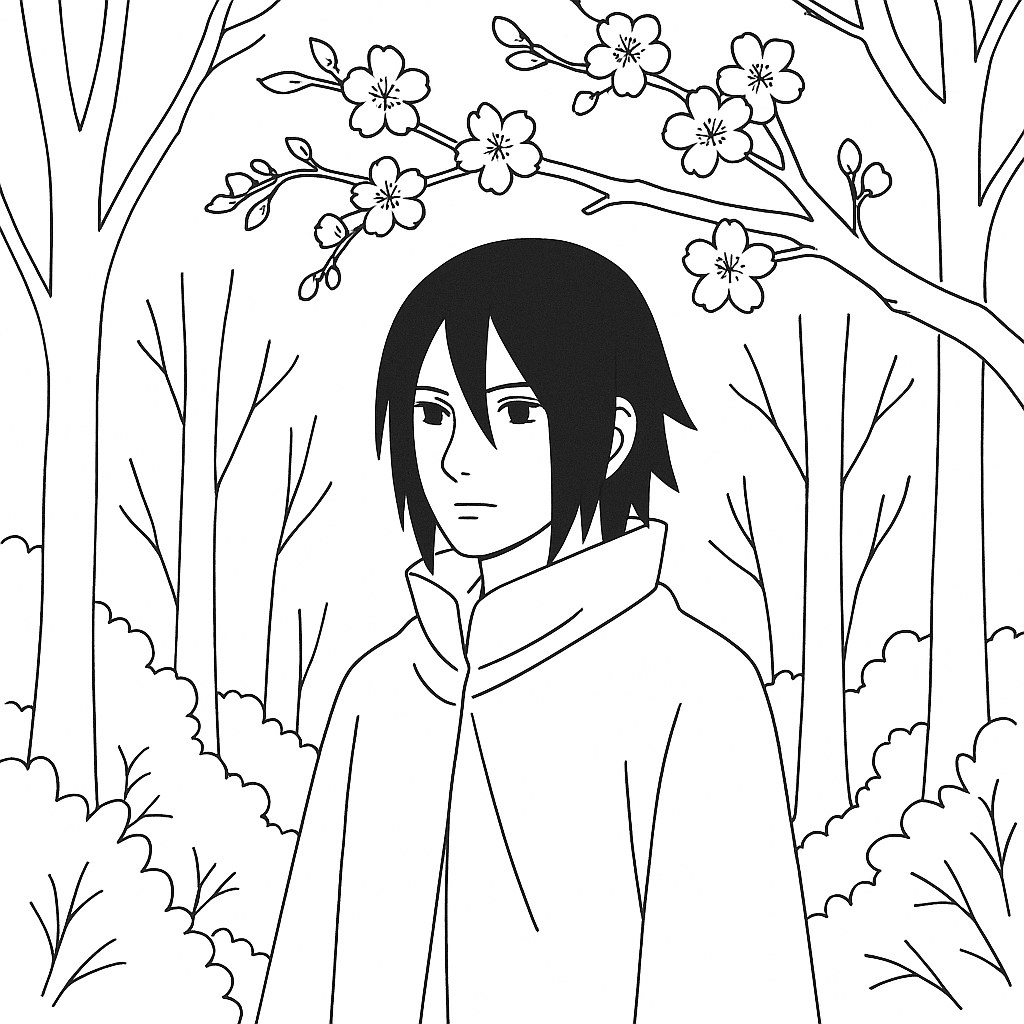 Sasuke kết hợp thiên nhiên
