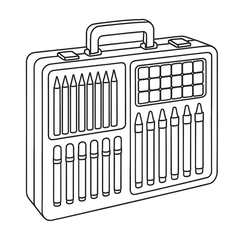Bộ tô màu 150 chi tiết cho bé sáng tạo 2025