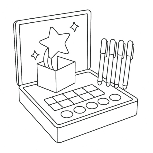 Bộ tô màu 150 chi tiết cho bé sáng tạo 2025