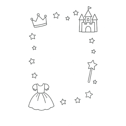 Khung hình tô màu cho bé đẹp nhất 2025 –