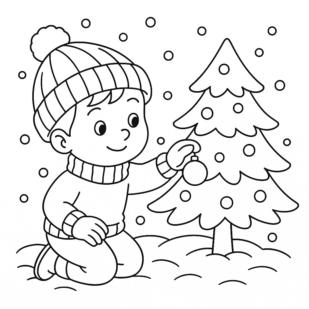 Bé Bún mùa đông