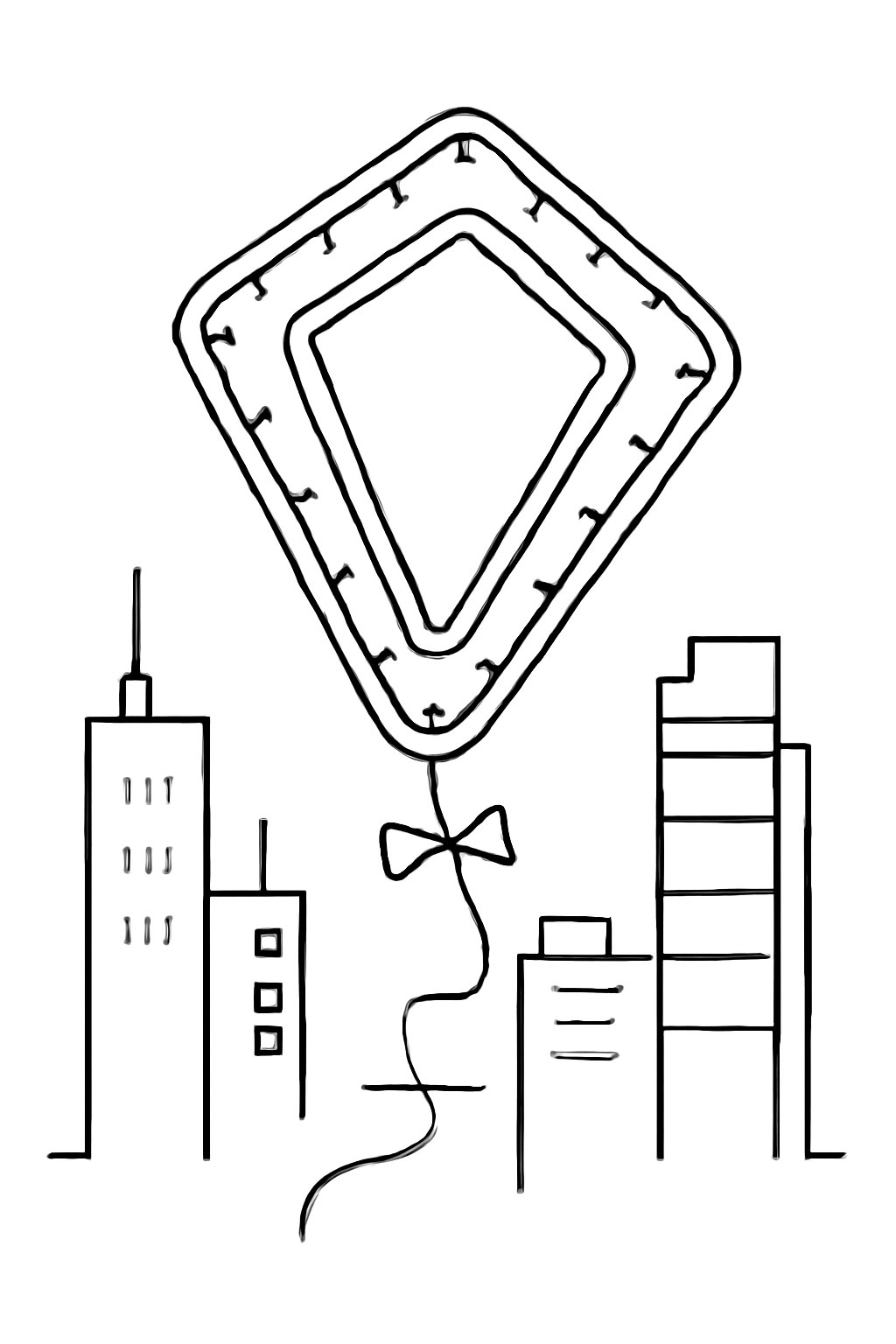 Con diều cyberpunk