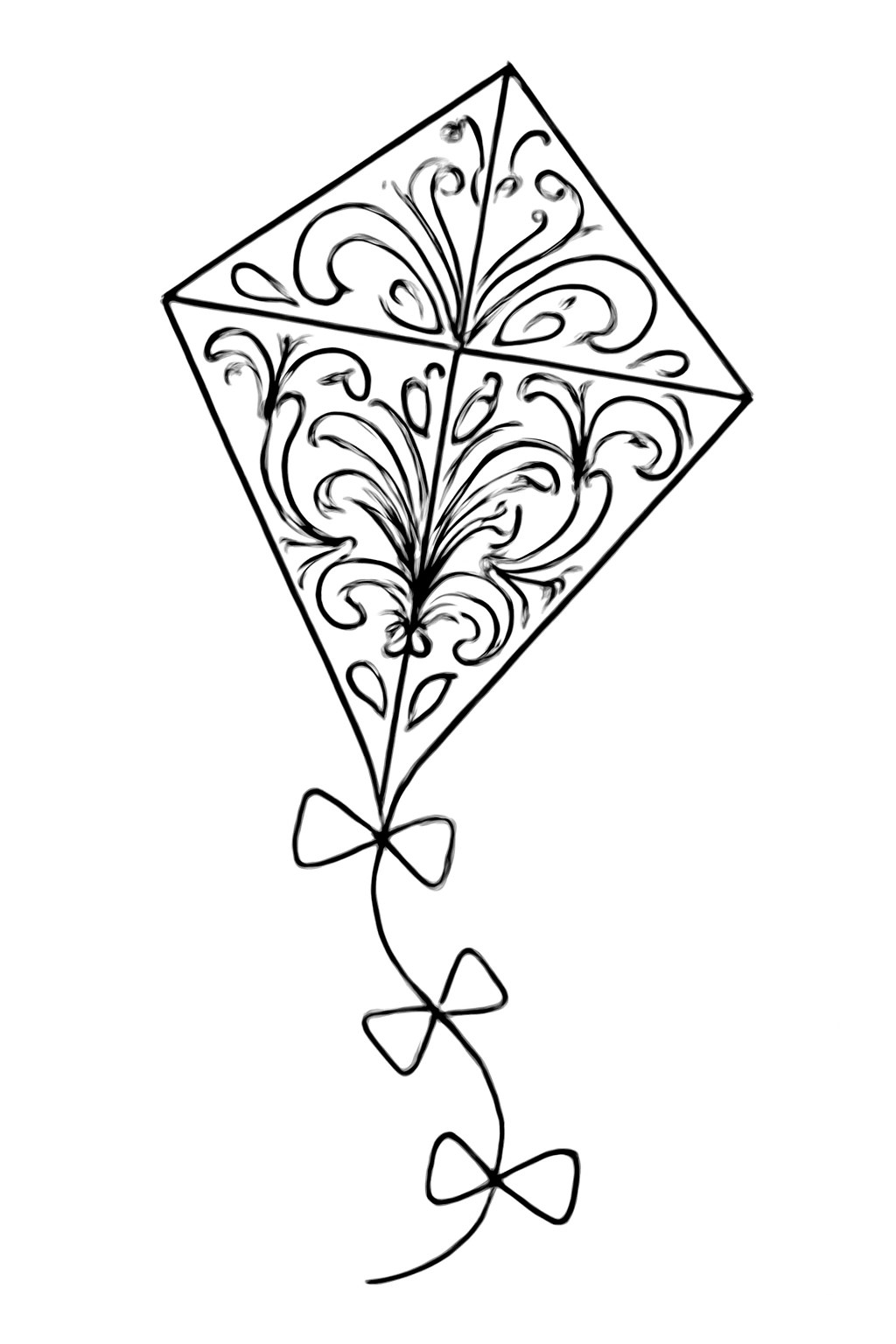 Con diều giấy vintage