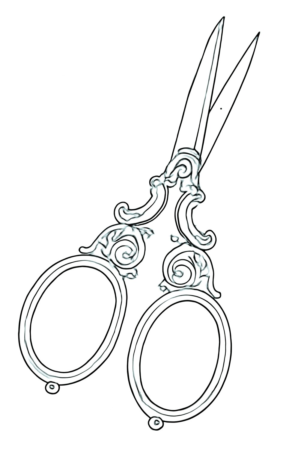 Kéo cổ điển vintage