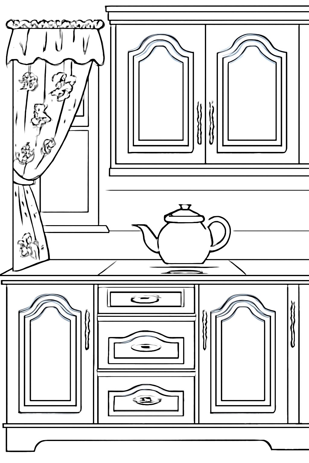 Nhà bếp cổ điển