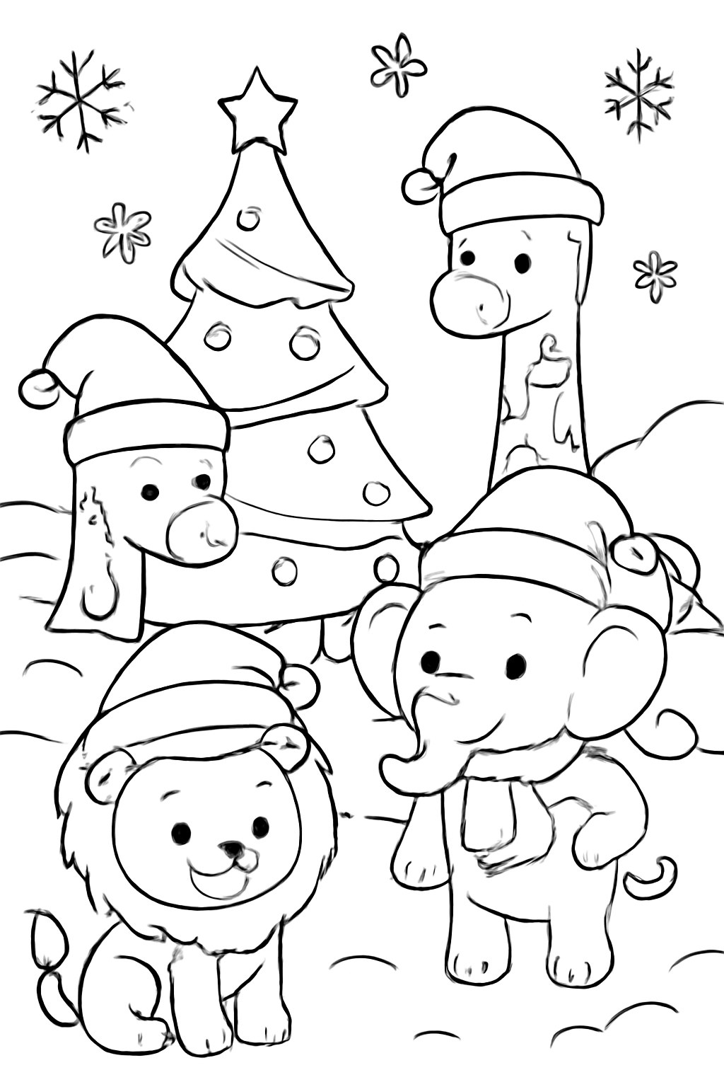 Tô màu sở thú cho bé khám phá thế giới động vật 2025