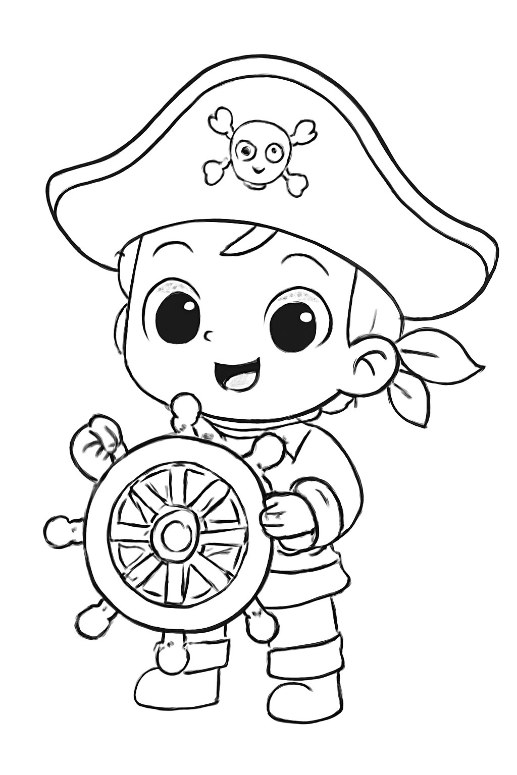 Vua hải tặc cute