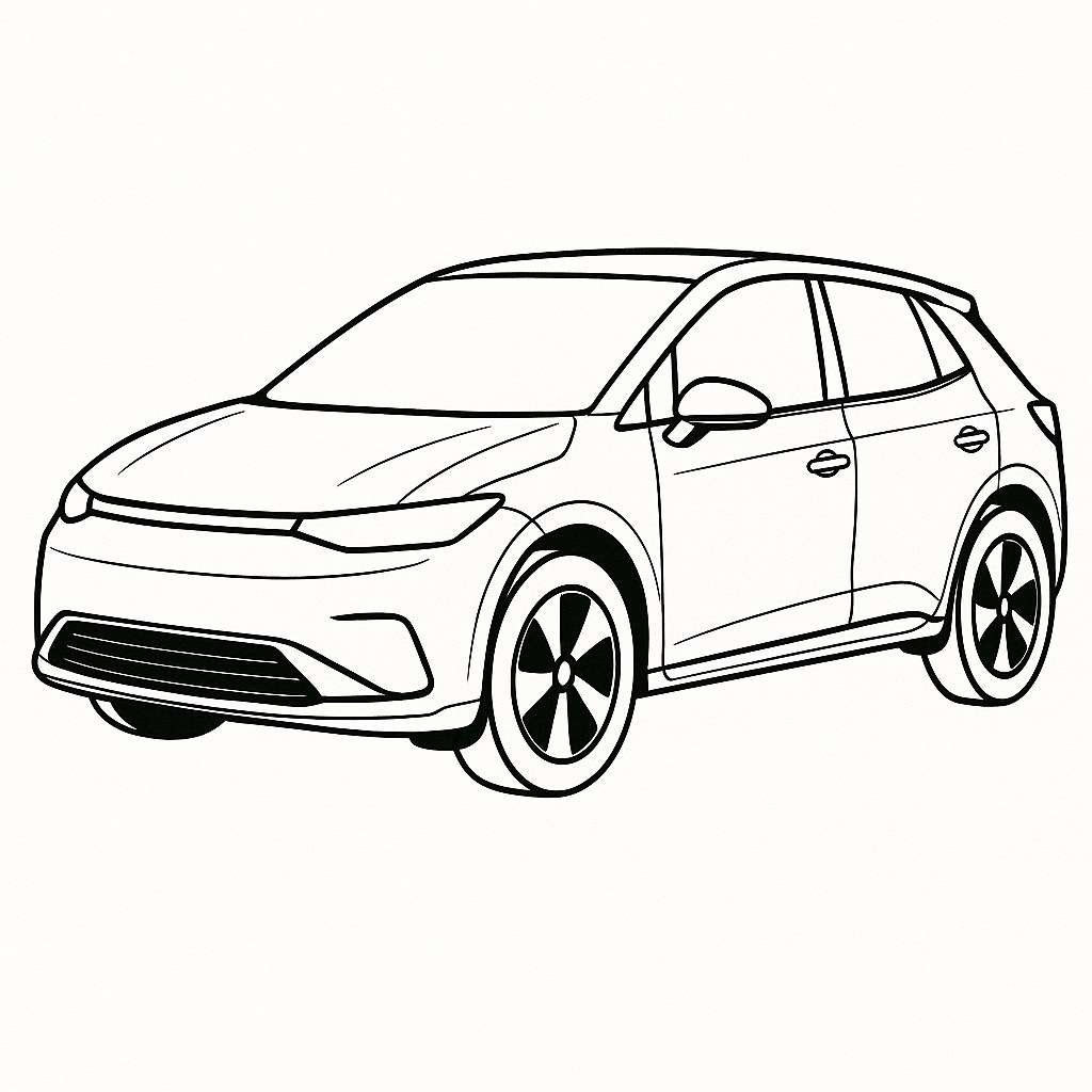 Xe điện hiện đại