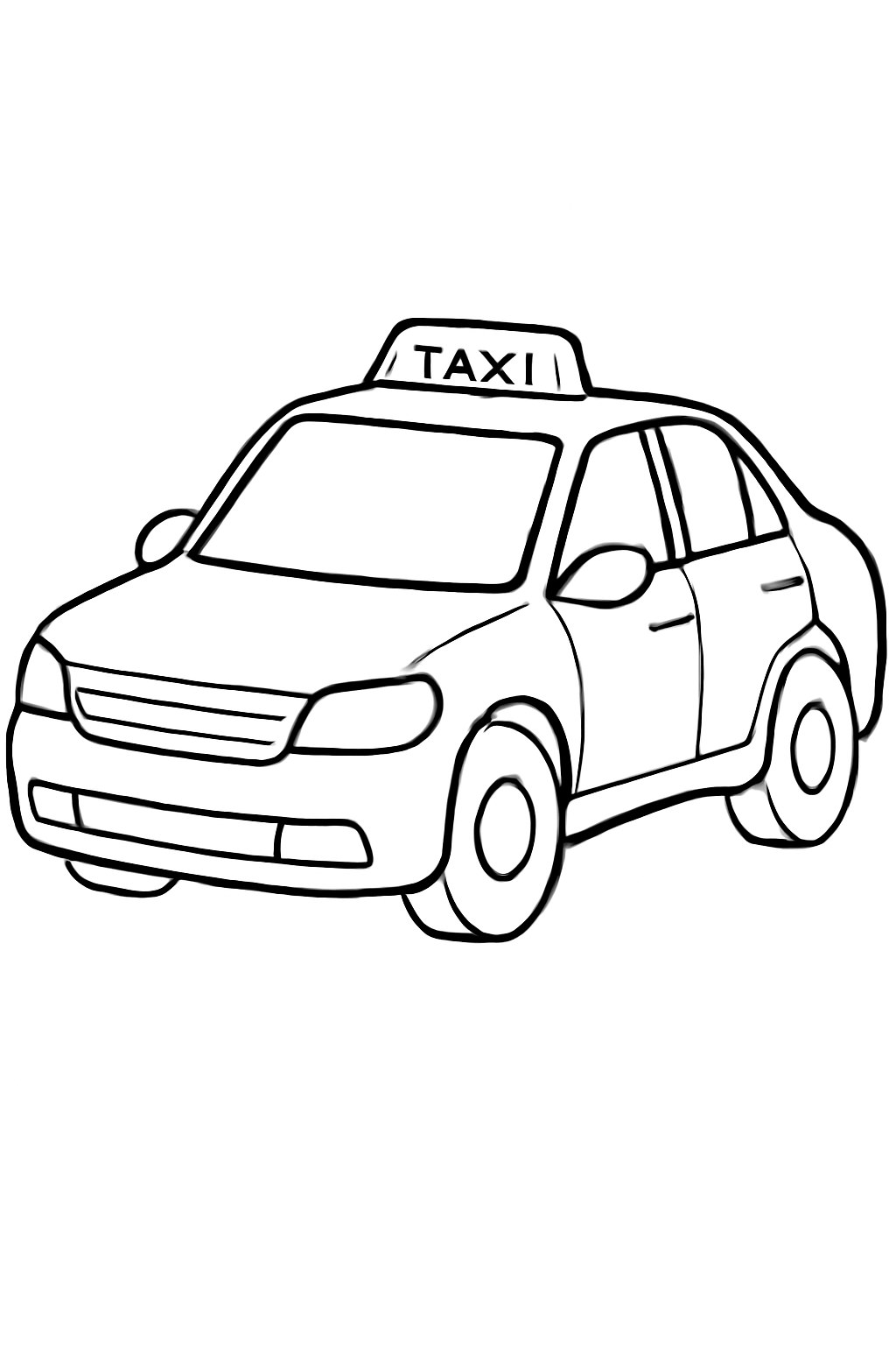 Xe taxi đô thị hiện đại