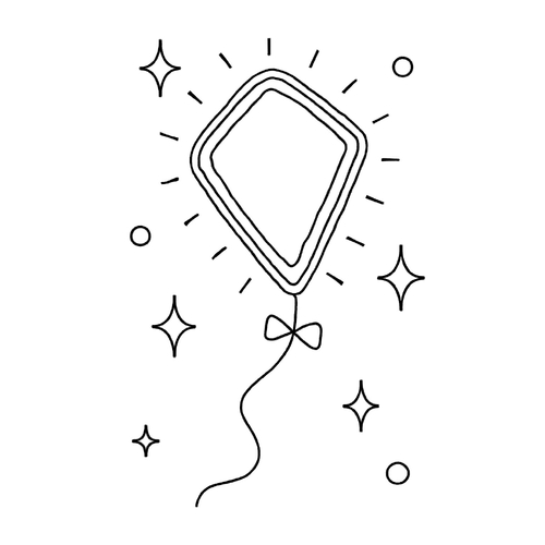 Tranh tô màu con diều cho bé đẹp nhất 2025