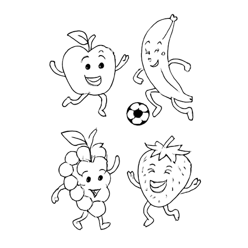 Tập tô màu hoa quả cho bé sáng tạo và học vui 2025