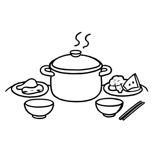 Tô màu cái nồi cho bé sáng tạo vui học 2025