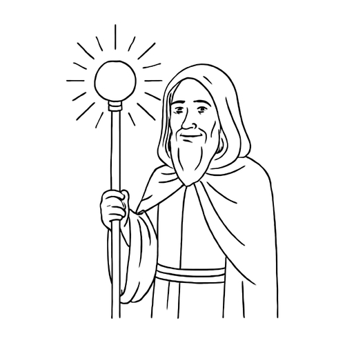 Tô màu phù thủy cho bé sáng tạo phép thuật 2025