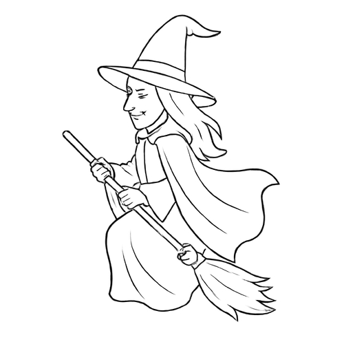 Tô màu phù thủy cho bé sáng tạo phép thuật 2025