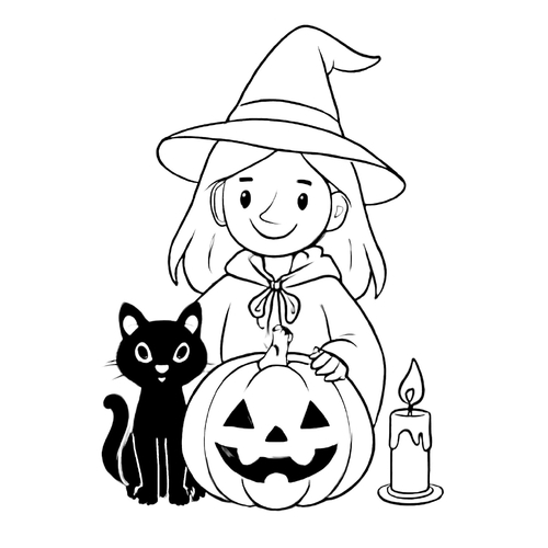 Tô màu phù thủy cho bé sáng tạo phép thuật 2025