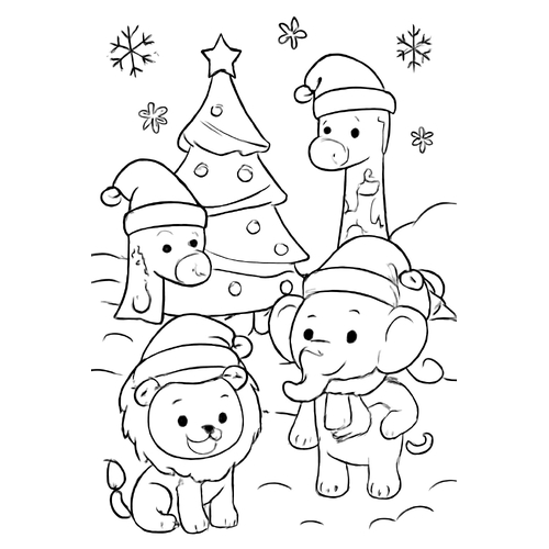 Tô màu sở thú cho bé khám phá thế giới động vật 2025