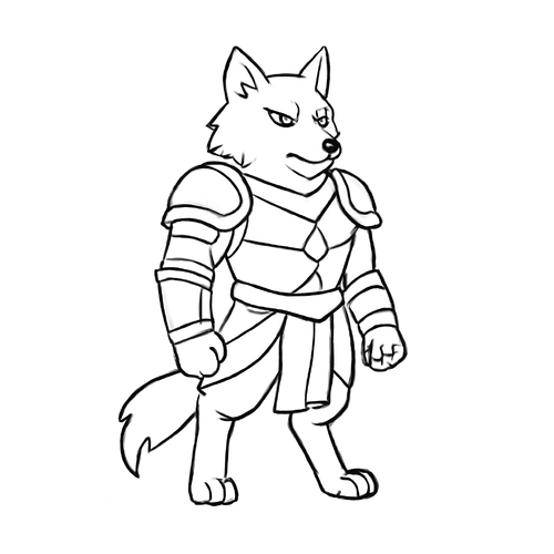 Tô màu con sói 2025 – Tranh tô màu động vật hoang dã cho bé