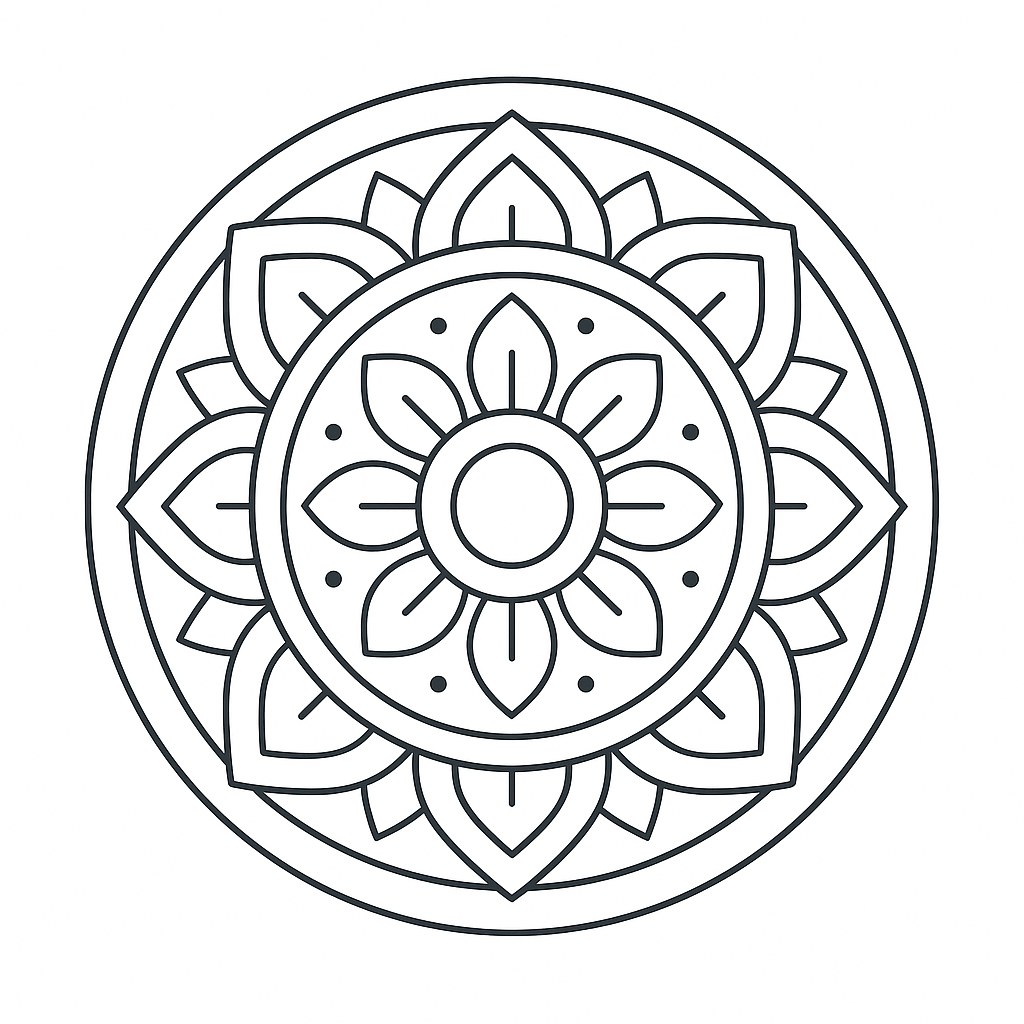 Hình học hoa văn mandala