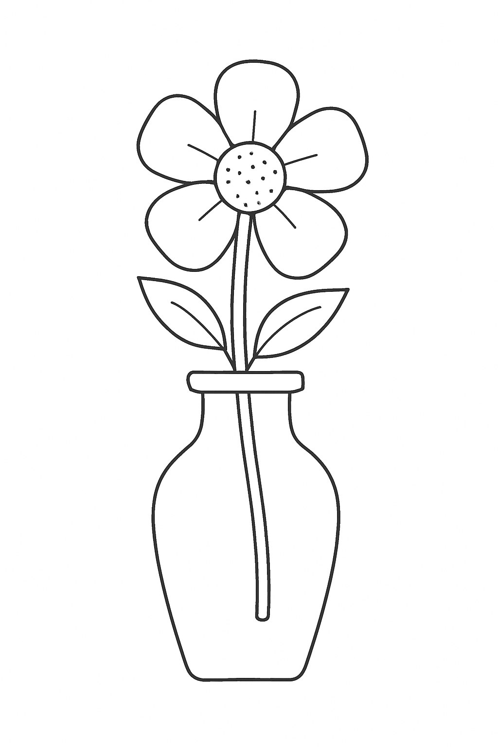 Hoa trong lọ thủy tinh