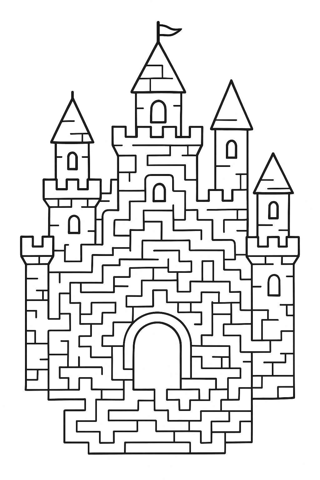 Mê cung hình lâu đài