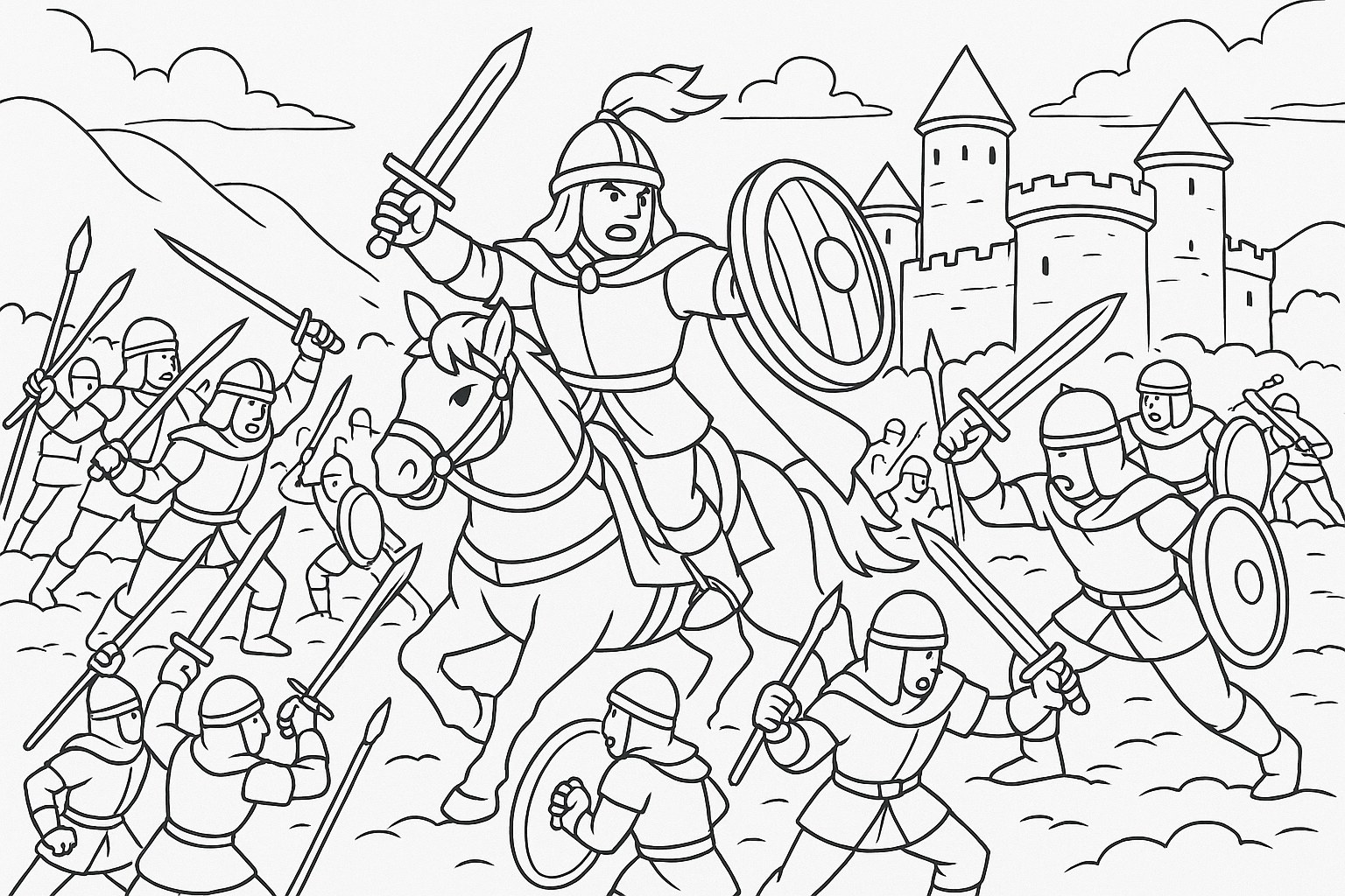 Tranh tô màu Plant vs Zombie cho bé 2025 – Hình tô màu PDF