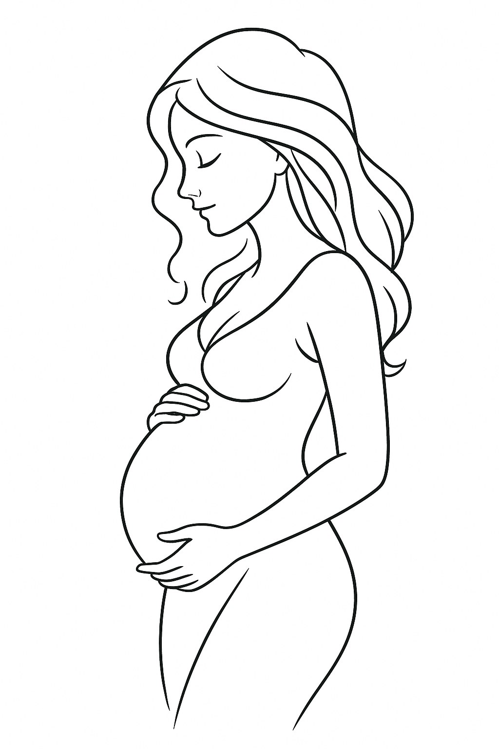 Tranh tô màu cho bà bầu thư giãn đẹp nhất 2025