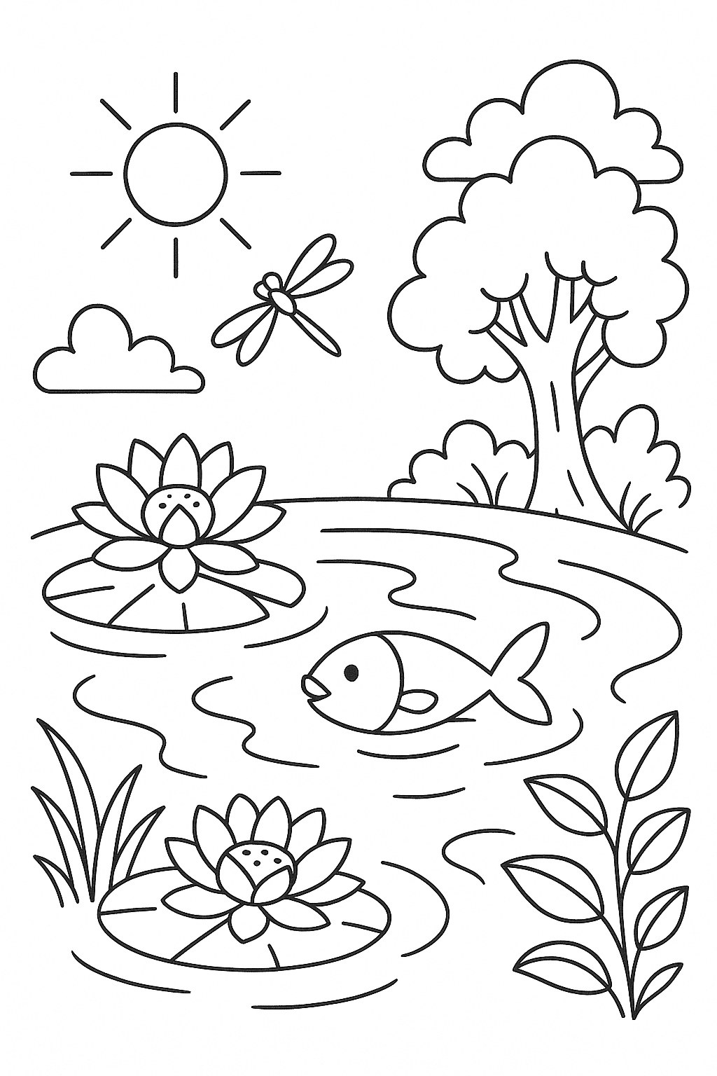 Phong cách phong cảnh mùa hè