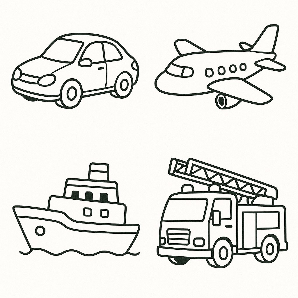 Tranh phương tiện giao thông