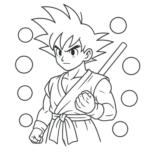 7 viên ngọc rồng tô màu cho bé sáng tạo vui học 2025