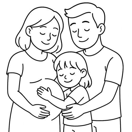 Tranh tô màu cho bà bầu thư giãn đẹp nhất 2025