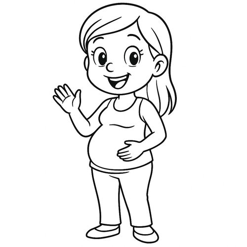 Tranh tô màu cho bà bầu thư giãn đẹp nhất 2025