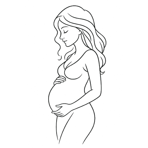 Tranh tô màu cho bà bầu thư giãn đẹp nhất 2025