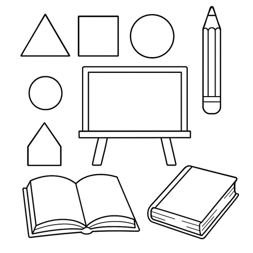 Tranh vẽ cho trẻ tô màu 2025 – Giúp bé sáng tạo mỗi ngày