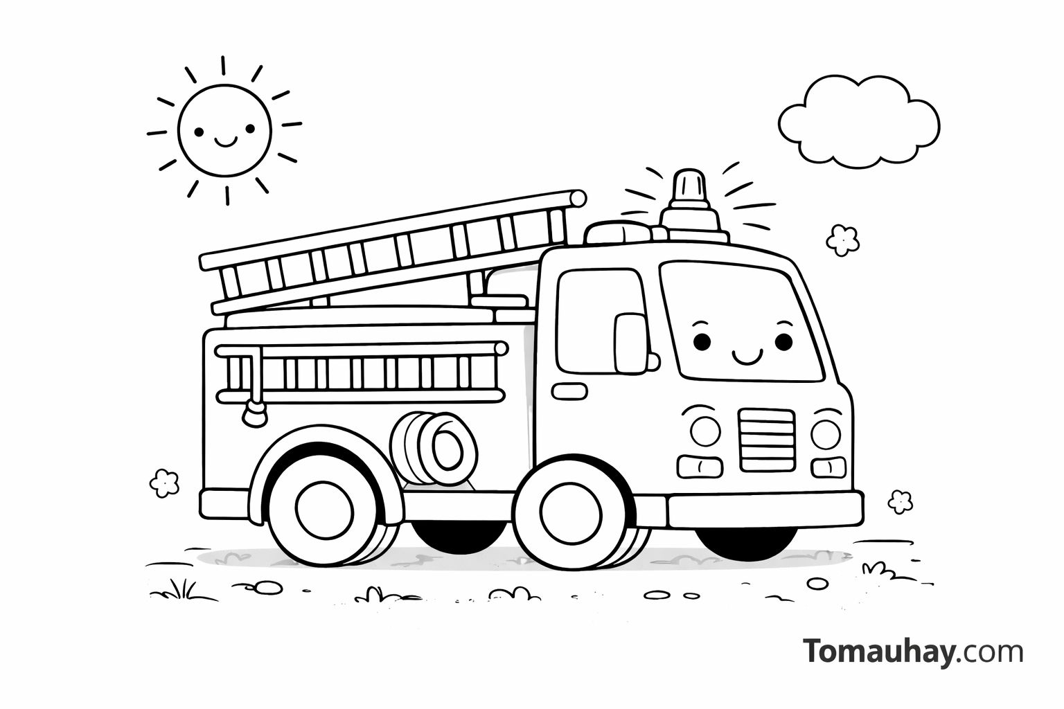 File 24+ Tranh tô màu cho bé 4 5 tuổi sinh động, đơn giản, dễ tô (có file PDF)