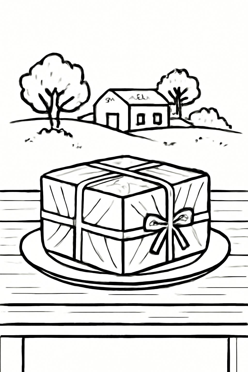 Bánh chưng phong cảnh