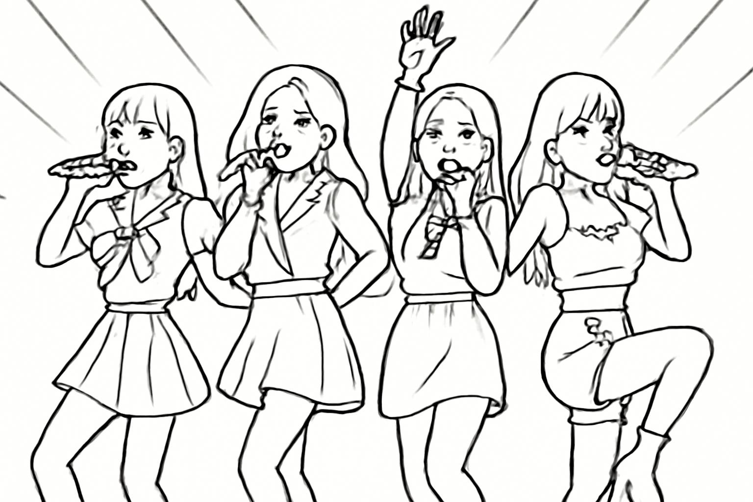 Blackpink biểu diễn sân khấu