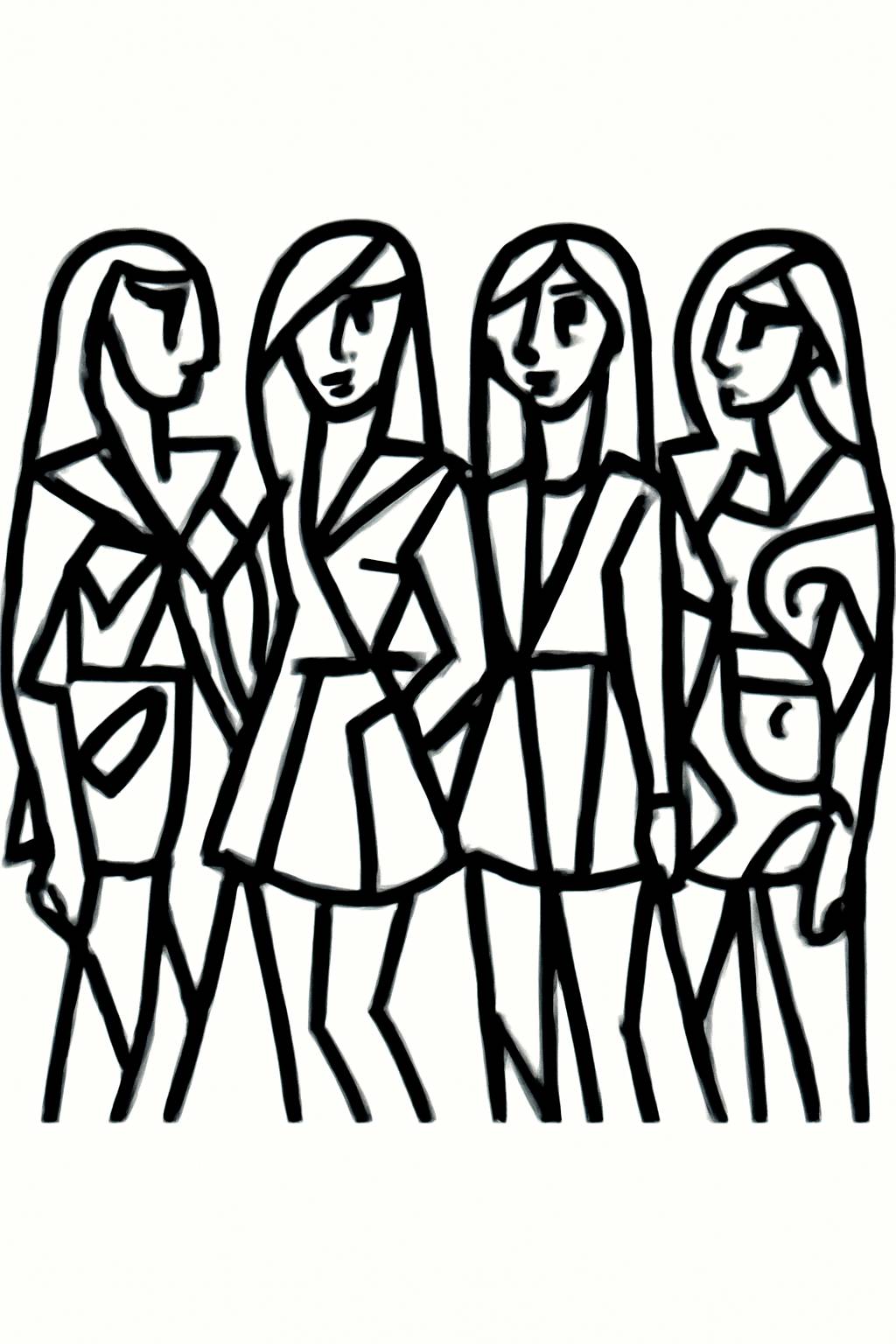 Blackpink trừu tượng