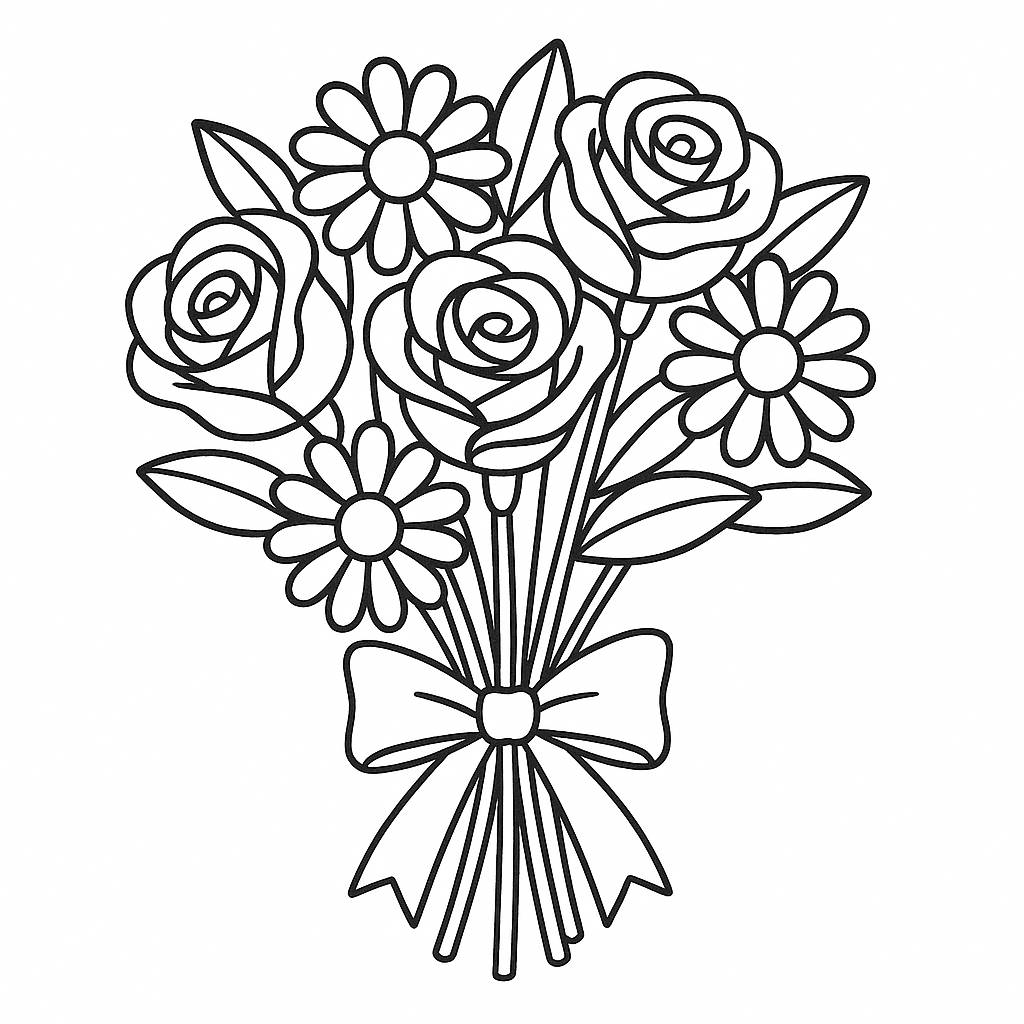 Bó hoa cổ điển