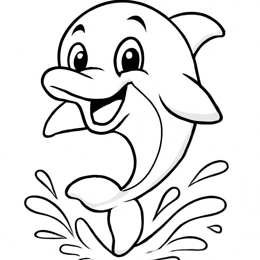 Cá heo hoạt hình