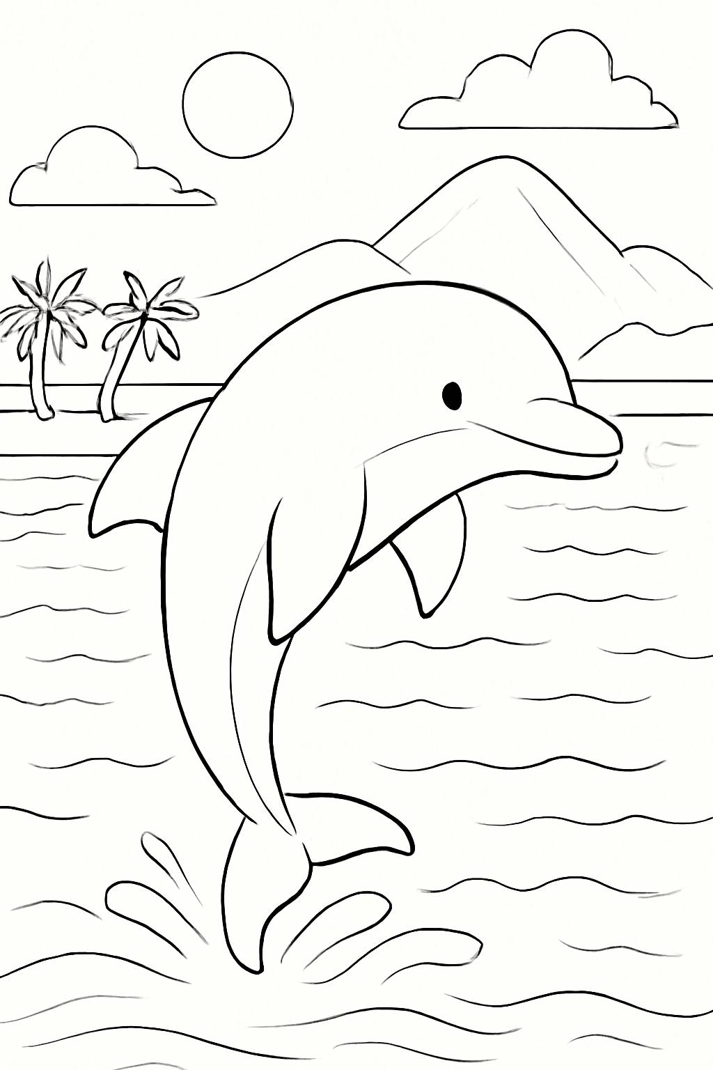 Cá heo phong cảnh