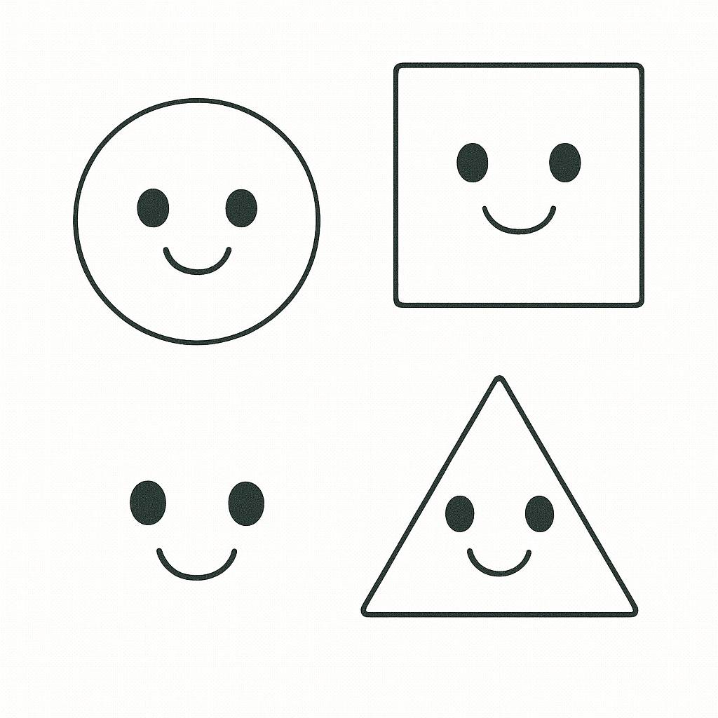 Tranh tô màu trường mầm non cho bé - Tải PDF miễn phí